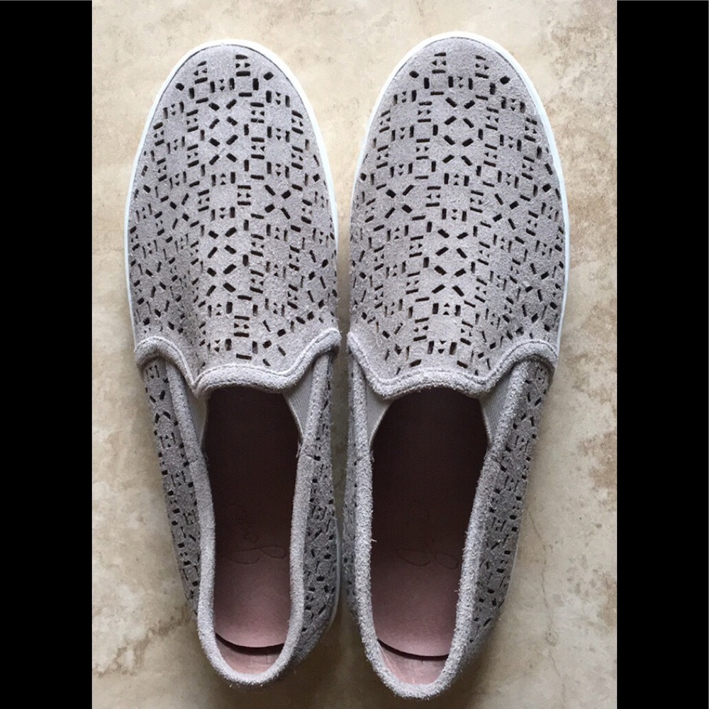 New Joie Suede Slip-on Sneakers 37.5/7.5